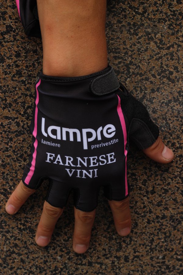 2014 Lampre Guanto Ciclismo Nero